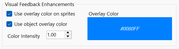 Visual Feedback Enhancements in EasyThree
